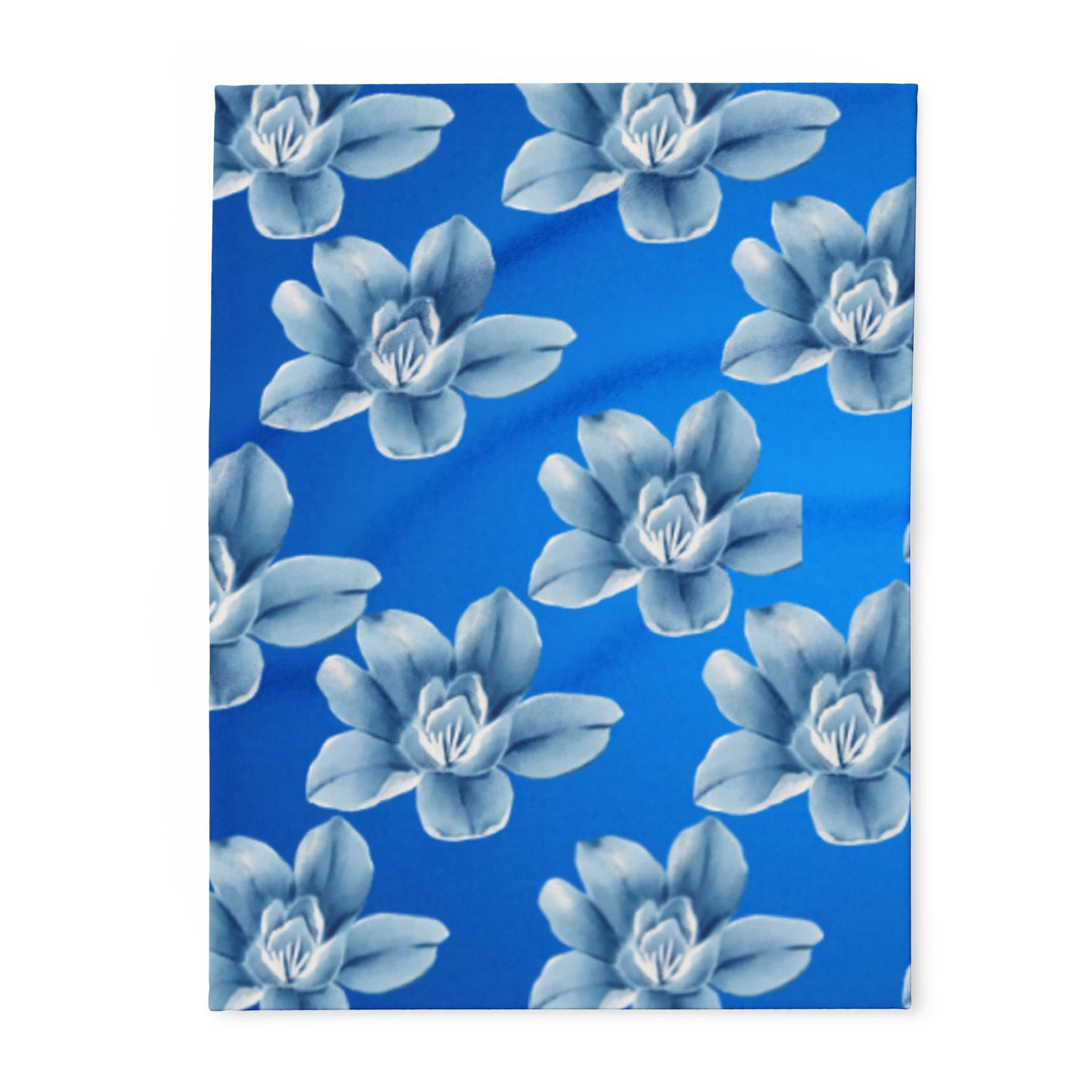 Floral Arctic Fleece Blanket - Cozy and Vibrant Home Decor