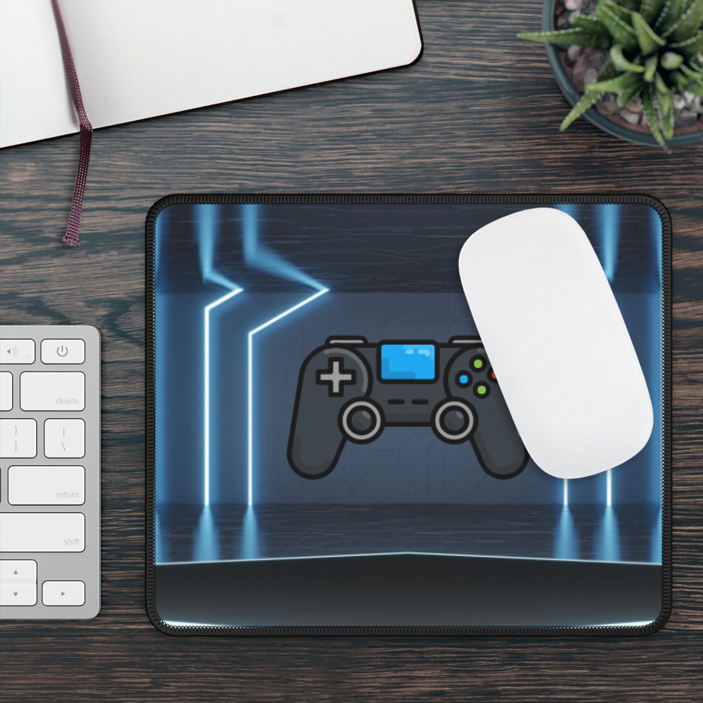 Neon Gamer Mouse Pad - Perfect for Gaming Enthusiasts and Streamers