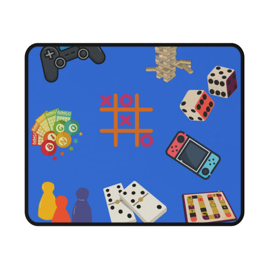 Colorful Gaming Mouse Pad with Fun Game Designs - Non-Slip