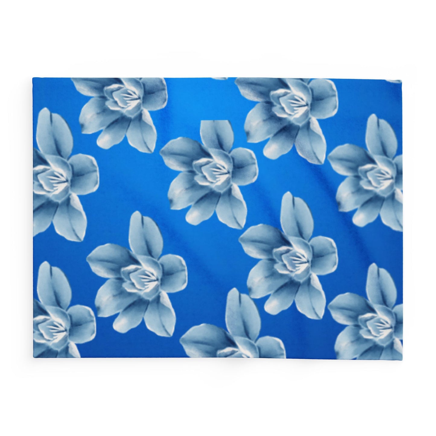 Floral Arctic Fleece Blanket - Cozy and Vibrant Home Decor