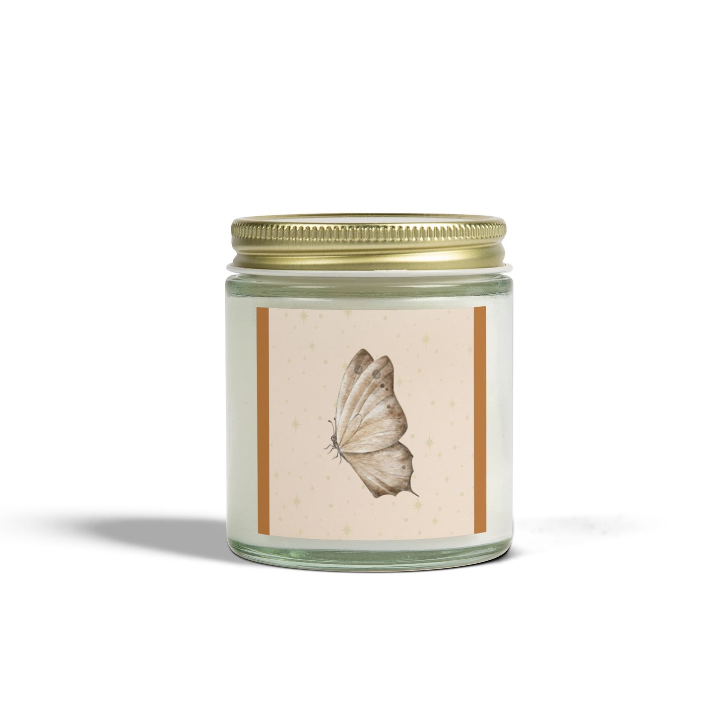 Butterfly Scented Candle - Eco-Friendly Coconut Apricot Wax, Perfect Gift for Relaxation & Home Décor