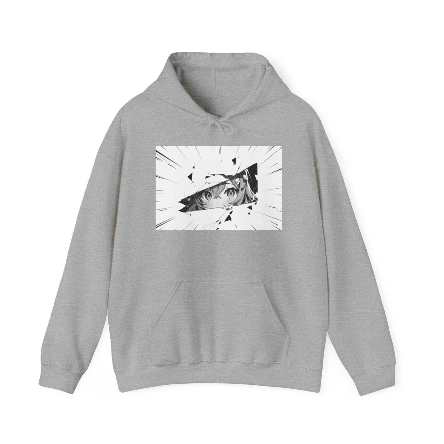 Anime-Inspired Heavy Blend™ Hoodie - Eye-Catching Graphic Design